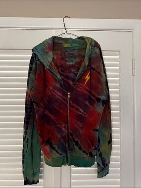 Aviator nation, zip up hoodie, size, medium